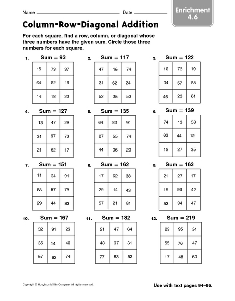 subtraction expanded column method worksheet subtraction expanded