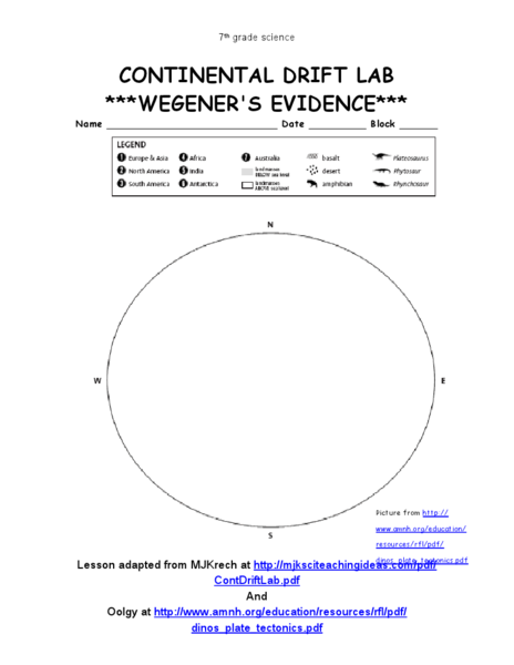 Continental Drift Worksheet worksheets continental drift worksheet opossumsoft Continental Drift Worksheet worksheets continental drift worksheet opossumsoft