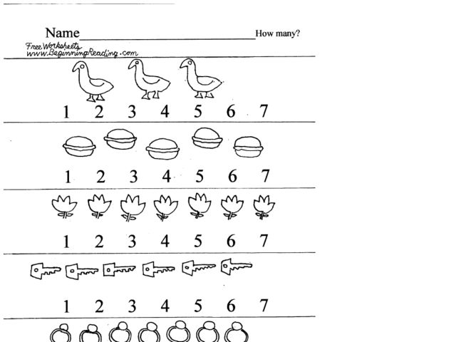 Free Worksheets Number 1 5 Worksheet Printable Counting Objects 1 5 Worksheets Worksheet Kids
