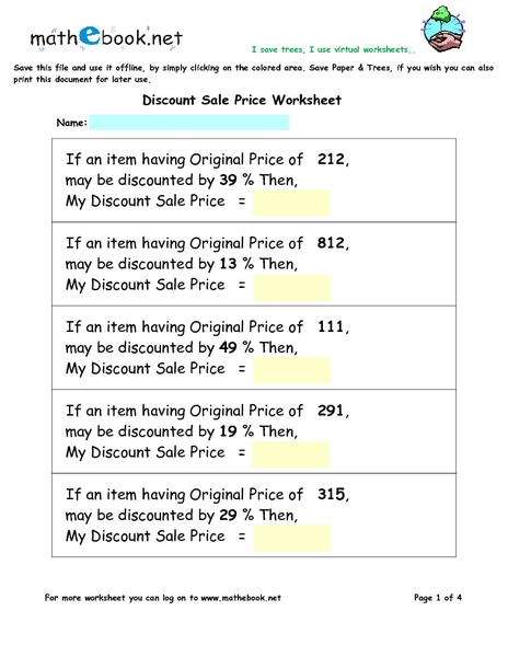 Top Categories Apr 24, · A discount is an amount taken off the original price, which gives the buyer a better deal. Discounts are usually listed as a percent off -- such as 35 percent off -- or as a fraction off, such as 1/3 off the original price.