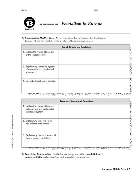 Worksheets Feudalism Worksheet feudalism worksheets for school kaessey pictures kaessey