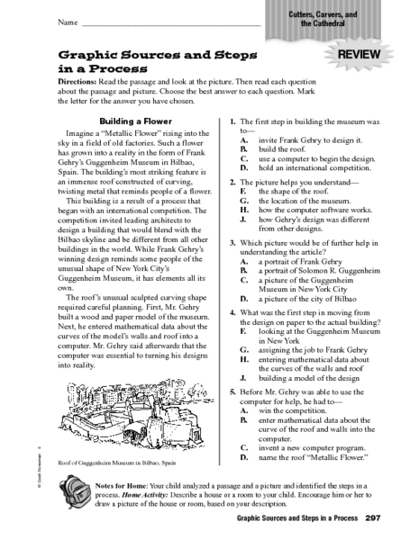 Worksheets Graphic Sources Worksheets graphic sources and steps in a process 4th 6th grade worksheet lesson planet