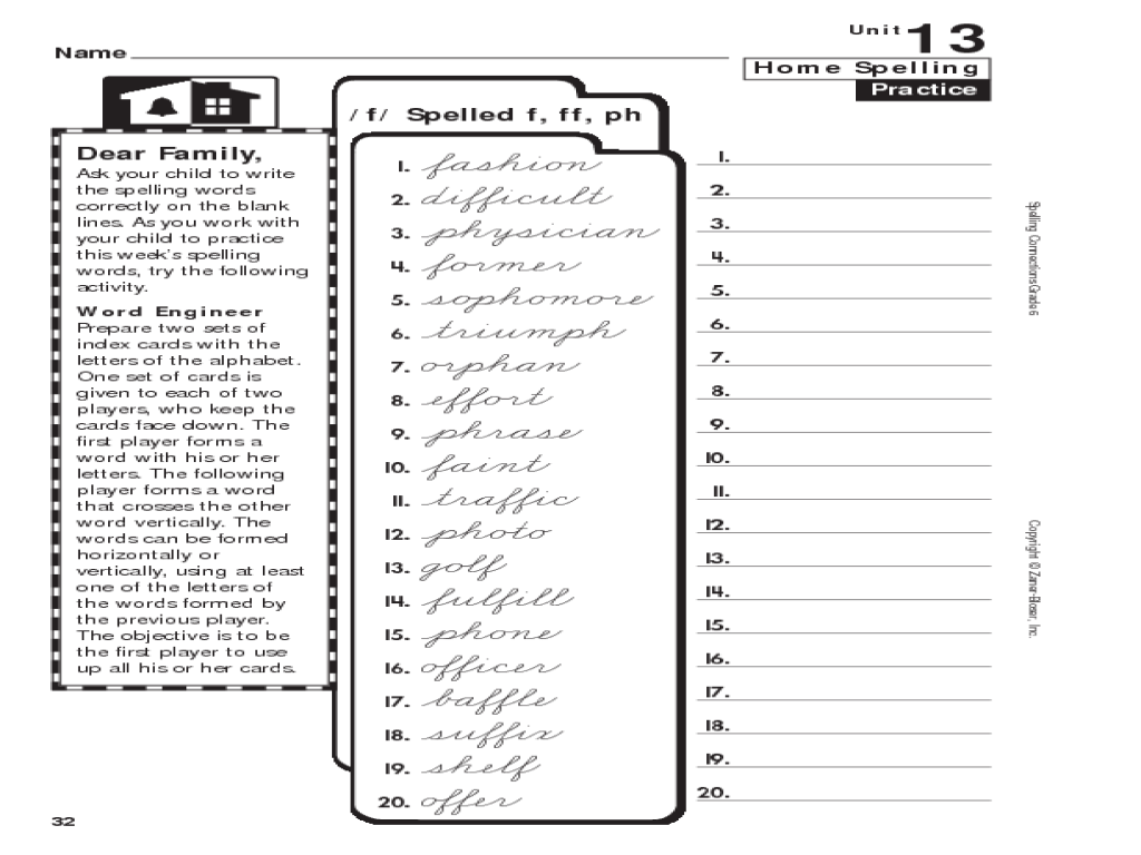 Worksheet Ph Joindesignseattle Site For Children Worksheet Ph Home Spelling Practice F Spelled Ff 5th 6th Grade Lesson Planet