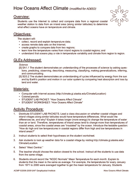 Printables Factors Affecting Climate Worksheet factors that affect climate regions worksheet answers intrepidpath how oceans 4th 8th grade lesson plan pla