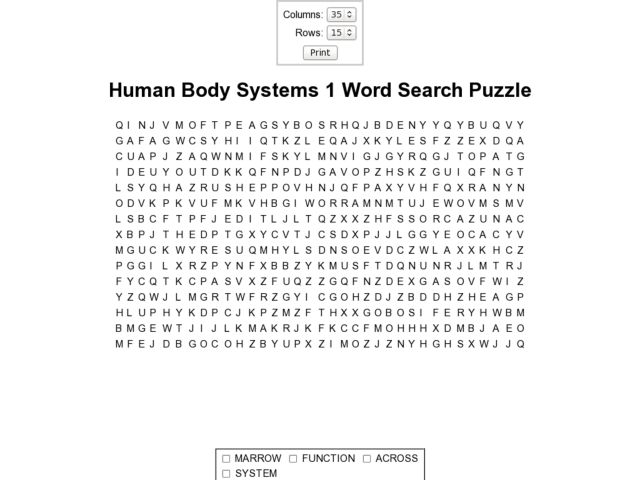 Worksheet Human Body Systems Worksheets human body systems 1 word search puzzle 11th 12th grade worksheet lesson planet