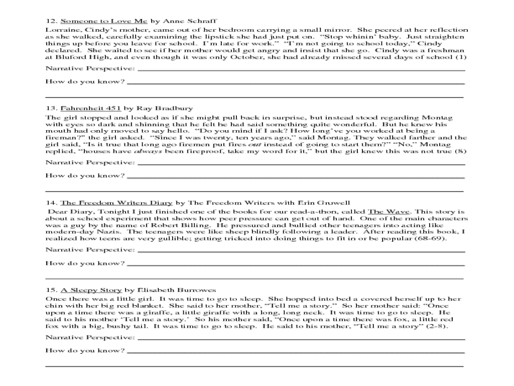 worksheet Point Of View Worksheet 4th Grade point of view worksheet 28 templates worksheets by 4th grade photos getadating