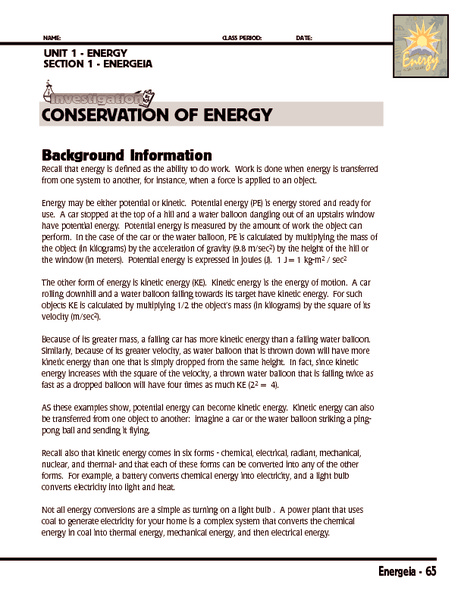 Printables Law Of Conservation Of Energy Worksheet law of conservation energy worksheet bloggakuten