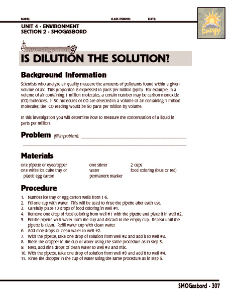 Worksheets Parts Per Million Problems Worksheet per million worksheet sharebrowse parts sharebrowse