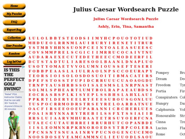 Worksheets Julius Caesar Worksheets julius caesar wordsearch puzzle 9th 12th grade worksheet lesson planet