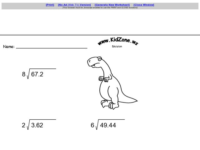 Division Worksheets Kidzone Preschool And Division Worksheets Kidzone Ws 4th 5th Grade Worksheet