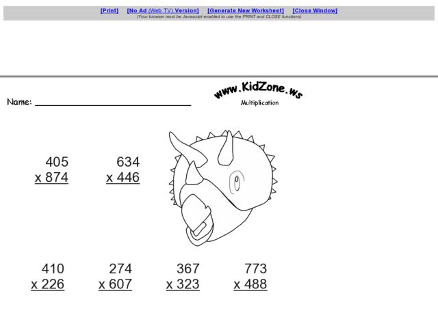 Multiplication Worksheets Kidzone Multiplication Worksheets Kidzone Ws 2nd 3rd Grade Worksheet