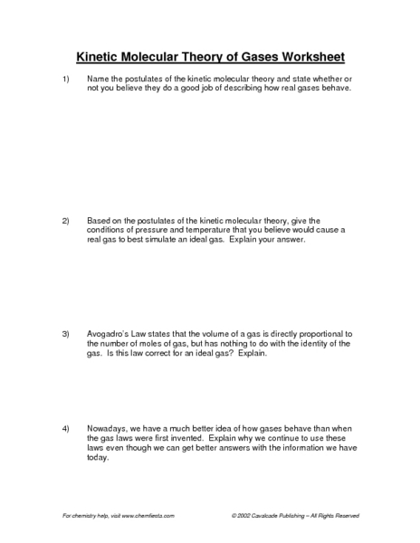 Worksheets Behavior Of Gases Worksheet of behavior gases worksheet sharebrowse collection sharebrowse