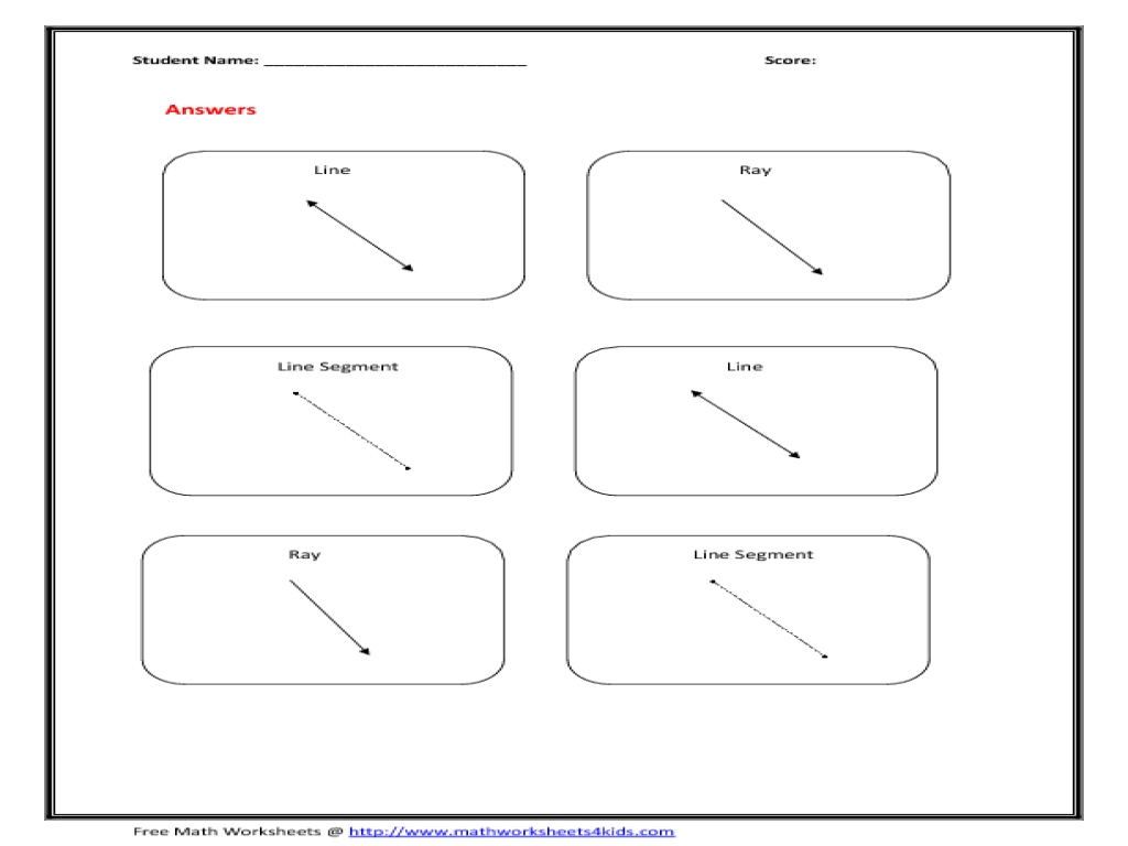 Free Worksheet Line Segment Worksheets lines segments and rays worksheets laveyla com line ray segment 9th 12th grade worksheet lesson planet