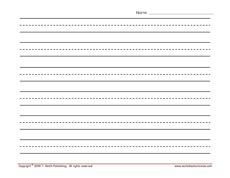 Free Lined Writing Paper For 3rd Grade Free Lined Writing Paper For 3rd Grade