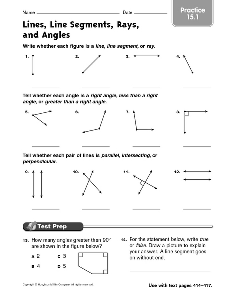 Identify The Angle Free Geometry Worksheets Mathblaster 3rd Grade Identify The Angle Free Geometry Worksheets Mathblaster 3rd Grade