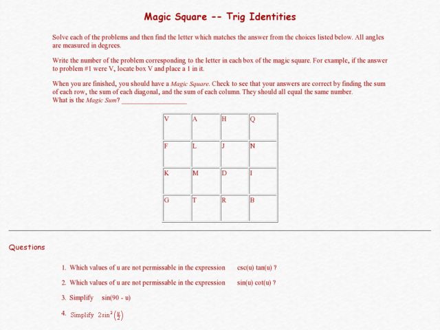 Magic Square Worksheet Baybayinart Com Magic Square Puzzles That Build Math Ss