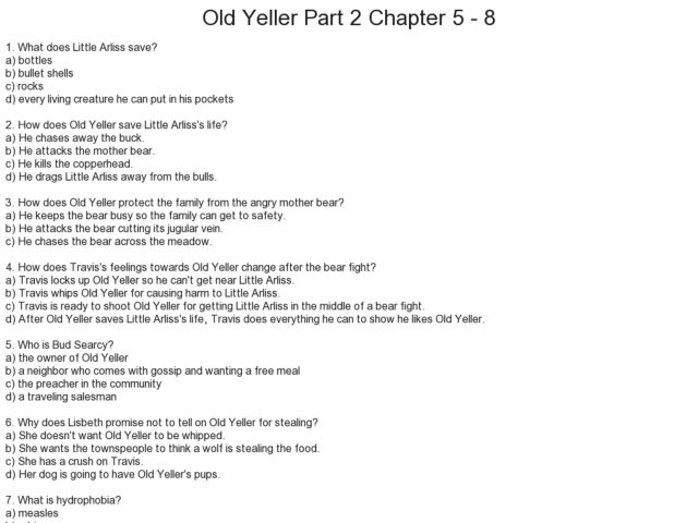 Printables Old Yeller Worksheets old yeller worksheets for school kaessey collection photos kaessey