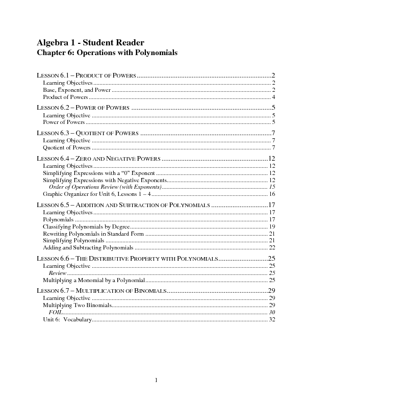 Printables Operations With Polynomials Worksheet operations with polynomials worksheet versaldobip 8th 9th grade lesson planet