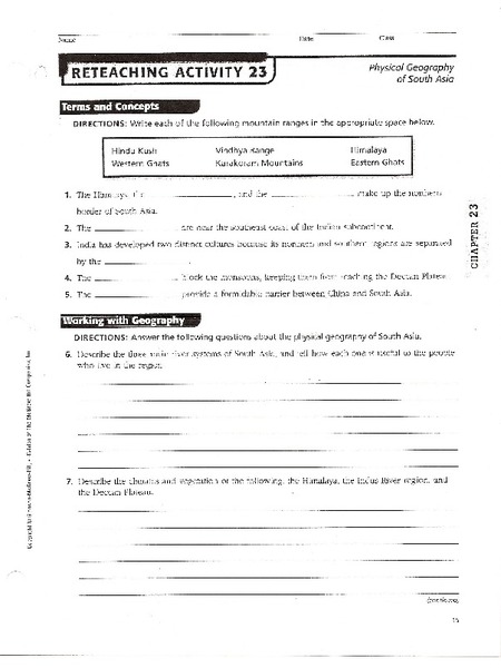 Printables Physical Geography Worksheets printables physical geography worksheets safarmediapps hypeelite