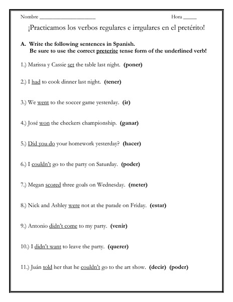 Printables Ir A Infinitive Worksheet ir a infinitive worksheet templates and worksheets sue summers 141 160 of 745