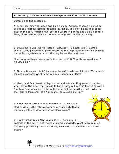 probability exercise Probability from a sample space in exercise, use the given sample space or construct the required sample space to find the indicated probability. probability exercise Probability from a sample space in exercise, use the given sample space or construct the required sample space to find the indicated probability.