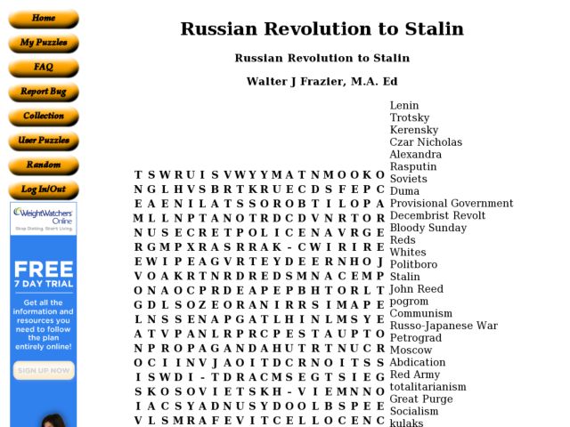 Printables Russian Revolution Worksheet russian revolution to stalin 6th 8th grade worksheet lesson planet