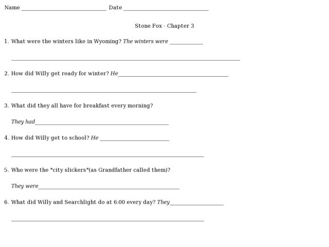 Printables Stone Fox Worksheets stone fox worksheets davezan
