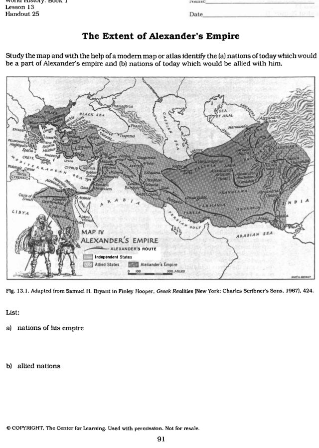 Printables Alexander The Great Worksheet collection of alexander the great worksheets bloggakuten bloggakuten