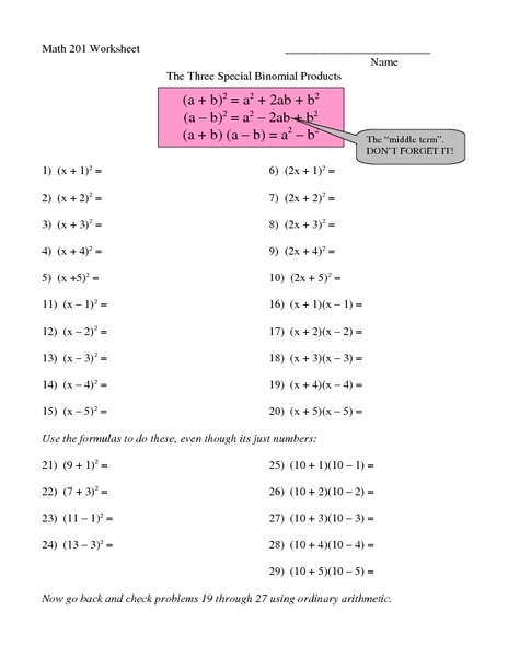 Worksheets Difference Of Two Squares Worksheet difference of two squares worksheet delibertad factoring perfect two