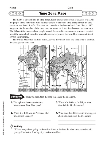 Worksheets Time Zone Worksheets common worksheets time zone for students preschool counting number year