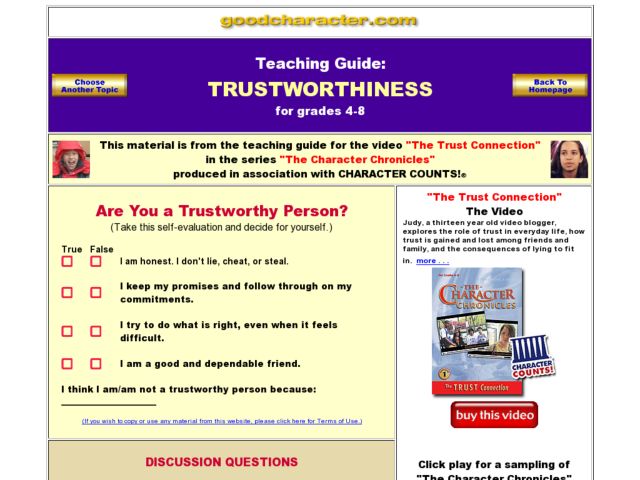 Printables Trustworthiness Worksheets trustworthiness worksheets davezan 4th 8th grade worksheet lesson planet