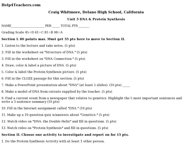 Printables Protein Synthesis Activity Worksheet protein synthesis worksheet lesson plans intrepidpath unit 5 dna 9th 12th grade plan