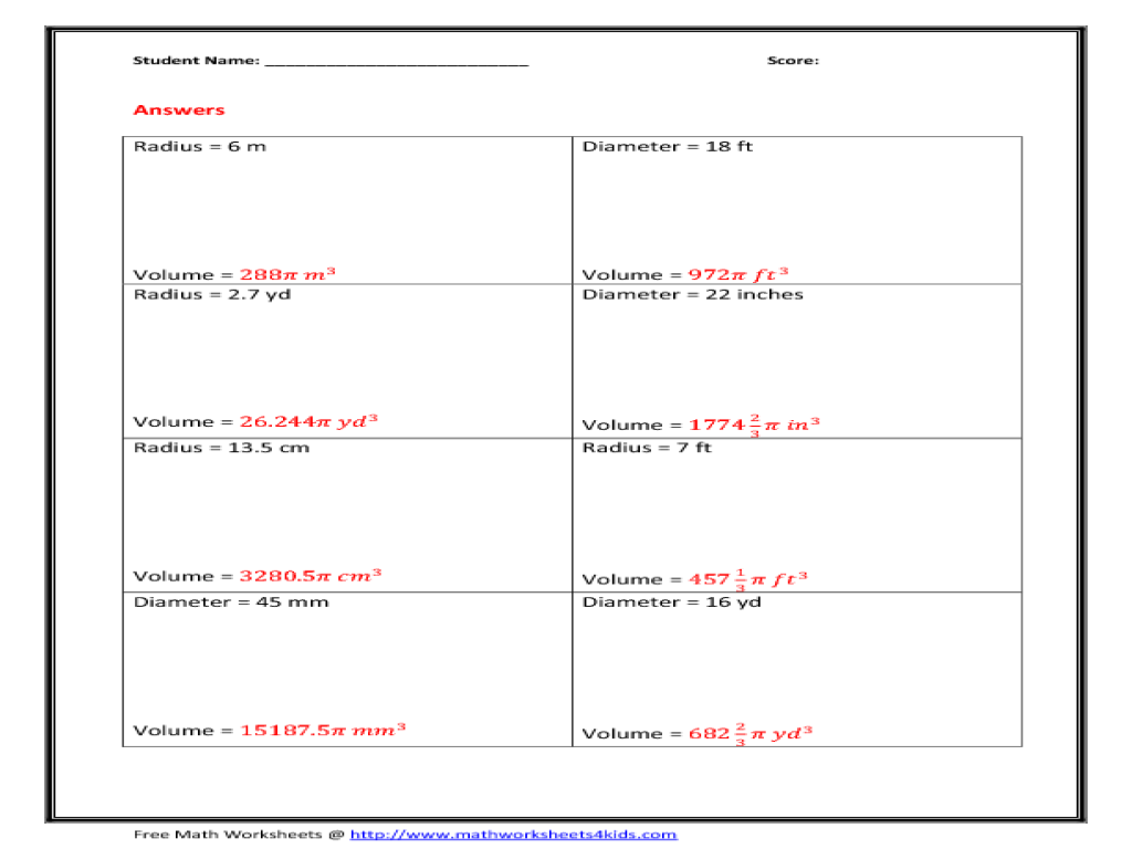 worksheet Volume Of Pyramid Worksheet volume of sphere worksheet free worksheets library download and spheres cones pyramids tes worksheet
