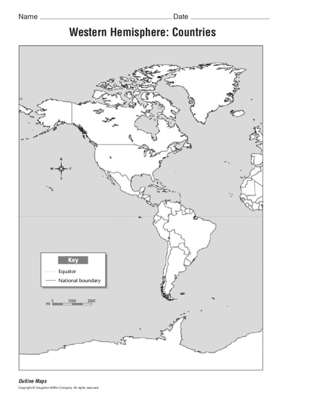 Printables Hemisphere Worksheet western hemisphere countries 5th 12th grade worksheet lesson planet
