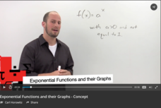 Exponential Functions and Their Graphs Instructional Video