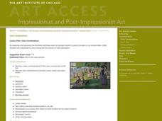 Color Combinations Lesson Plan