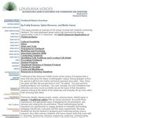 Fieldwork Basics Overview Unit Plan