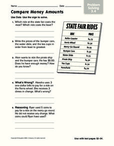 writing money amounts lesson plans worksheets reviewed by teachers
