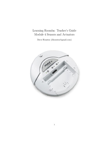 roomba light touch sensors