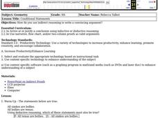 Conditional Statements Lesson Plan