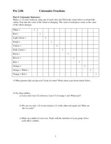 Cuisenaire Rods Lesson Plans & Worksheets | Lesson Planet