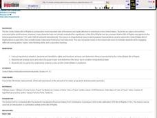 The Bill of Rights is a-Rockin Lesson Plan