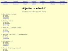Adjective or Adverb 2 Interactive