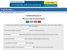 Conditional Exercise 11 Interactive