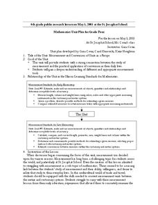Measurement and Conversion of Units in a Recipe Lesson Plan for 4th ...