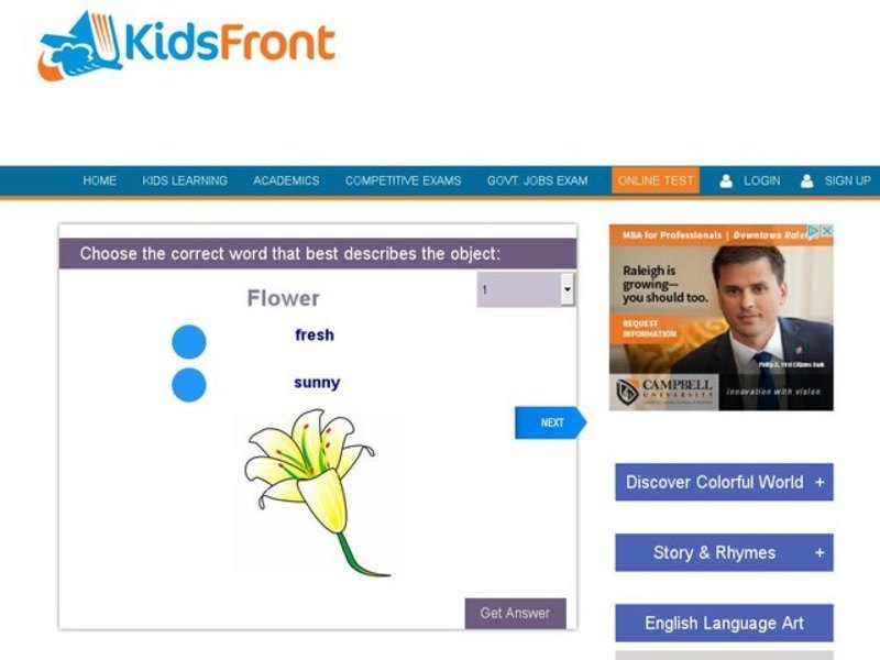 Choose the correct word with the picture Interactive for 2nd Grade ...
