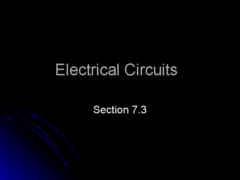 Understanding electrical circuits pdf