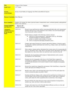 west virginia history lesson plans worksheets reviewed by teachers