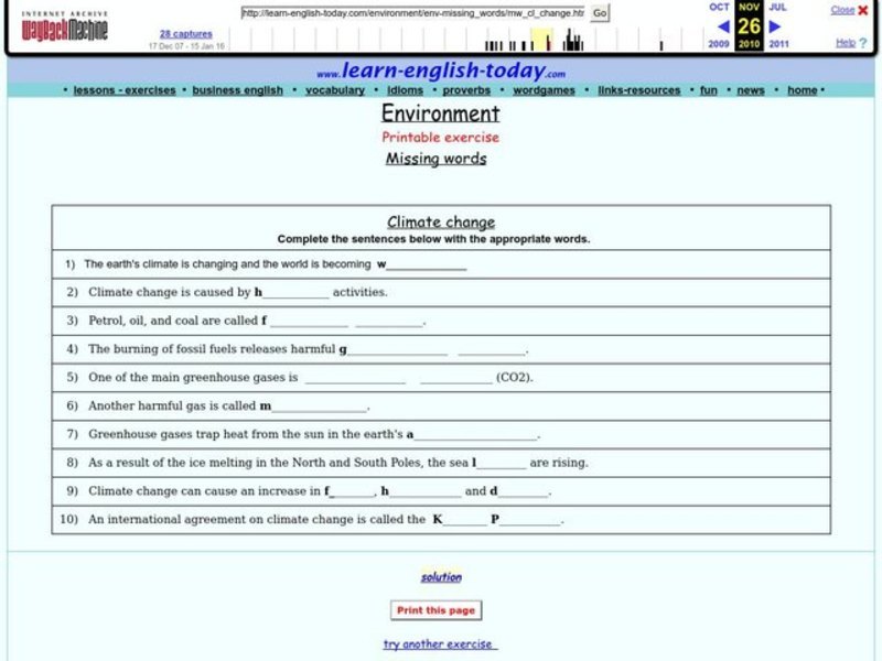 Environment Climate Change Interactive For 7th Grade Lesson Planet Environment Climate Change Interactive For 7th Grade Lesson Planet