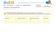 Renewable Or Non Renewable Quiz Interactive For 6th 12th Grade Lesson Planet Renewable Or Non Renewable Quiz Interactive For 6th 12th Grade Lesson Planet